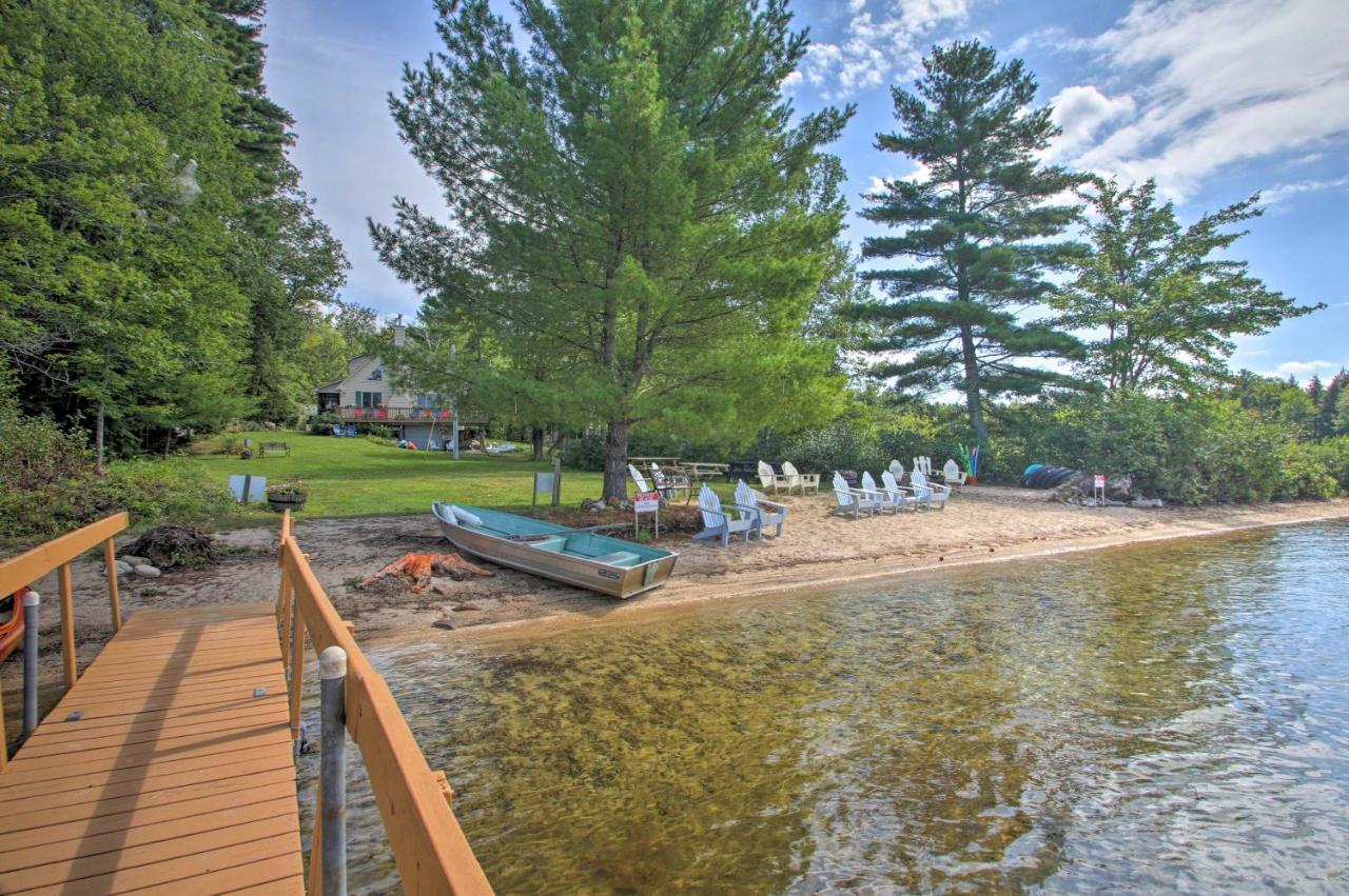 Family Cabin With Beach Access On Panther Pond Raymond ภายนอก รูปภาพ